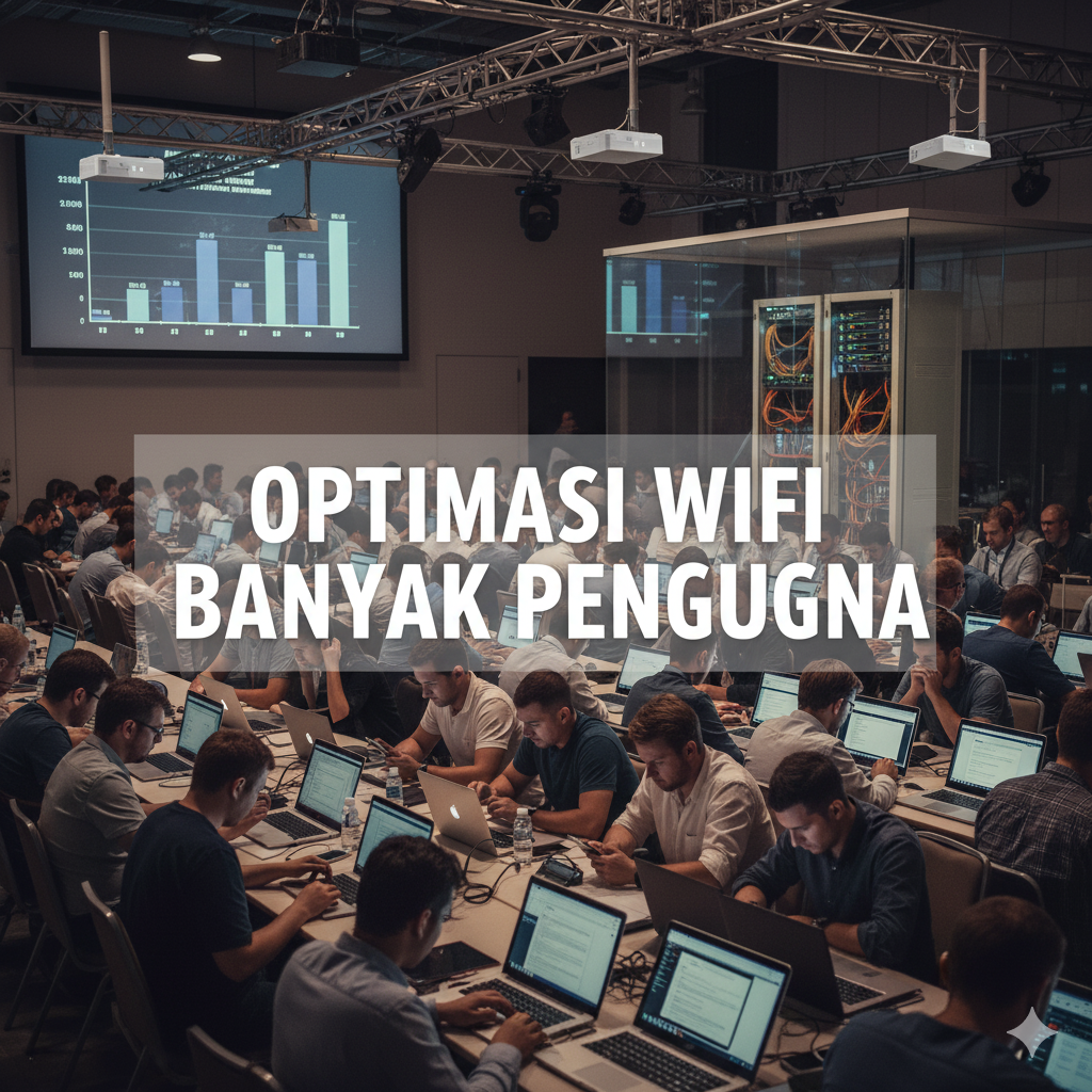 optimasi wifi banyak pengguna.