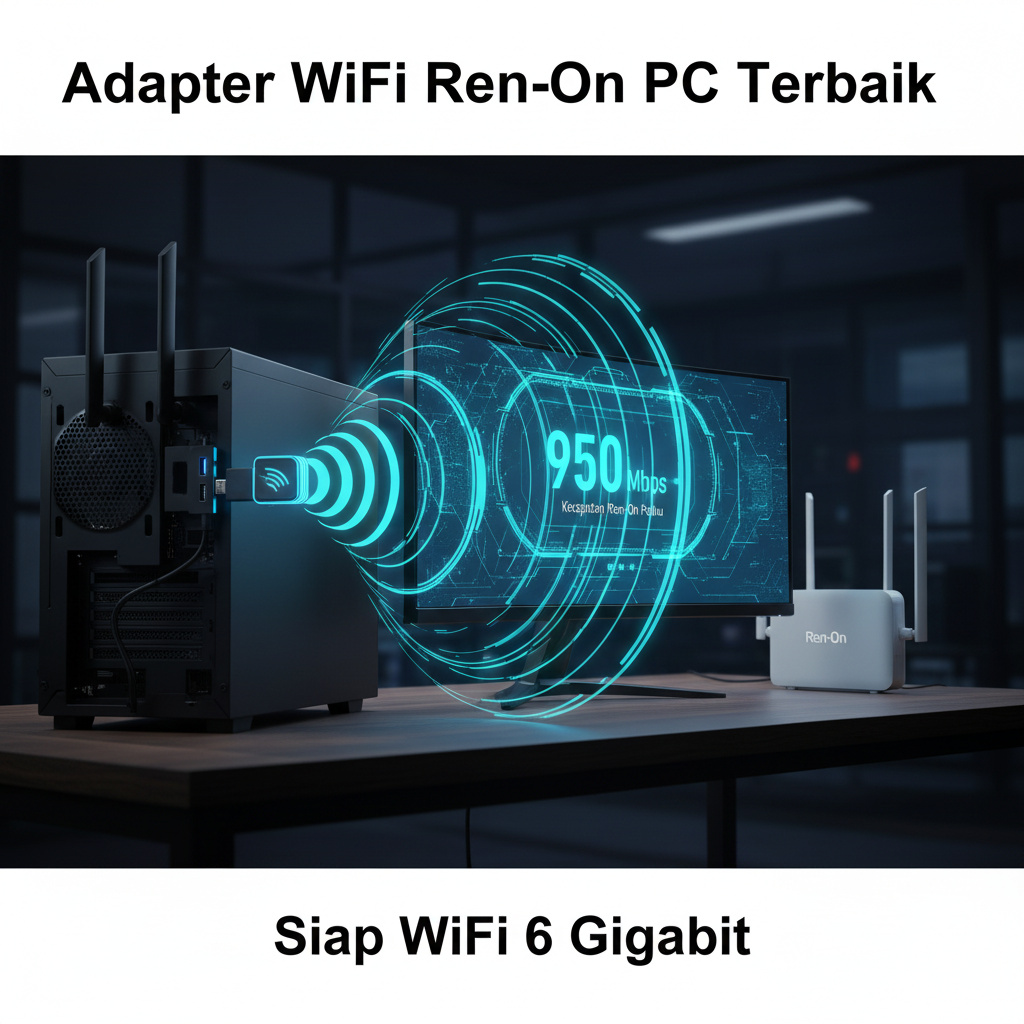 Wajib Tahu! Adapter WiFi Ren-On PC Terbaik untuk Kecepatan Maksimal